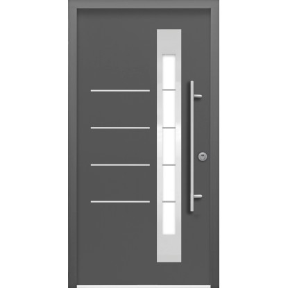 SPLENDOOR Vchodové dvere ThermoSpace BERLIN PRIME RC2 antracit 110 P SPLENDOOR Vchodové dvere ThermoSpace BERLIN PRIME RC2 antracit 110 P
