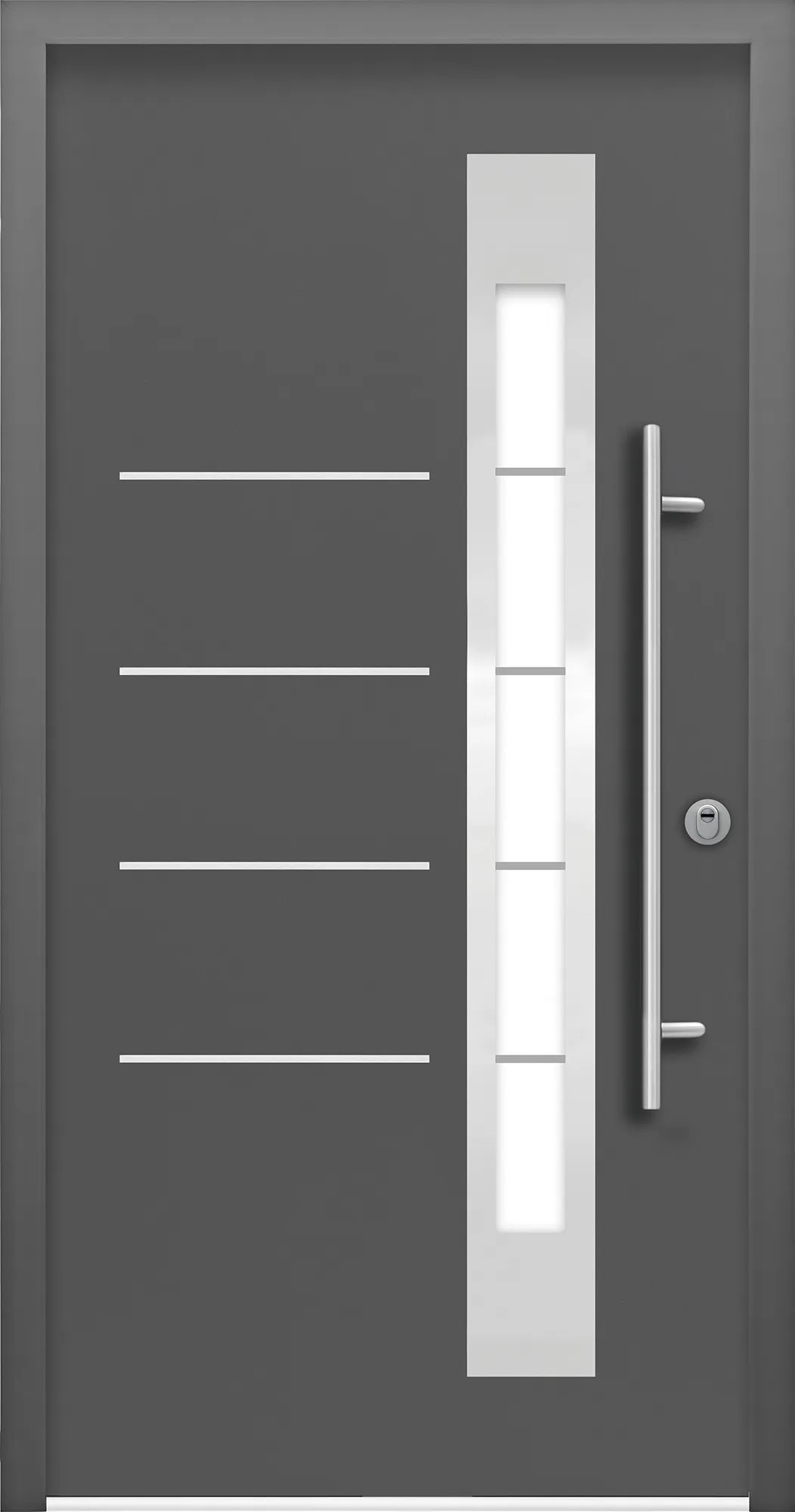 SPLENDOOR Vchodové dvere ThermoSpace BERLIN PRIME RC2 antracit 110 P SPLENDOOR Vchodové dvere ThermoSpace BERLIN PRIME RC2 antracit 110 P