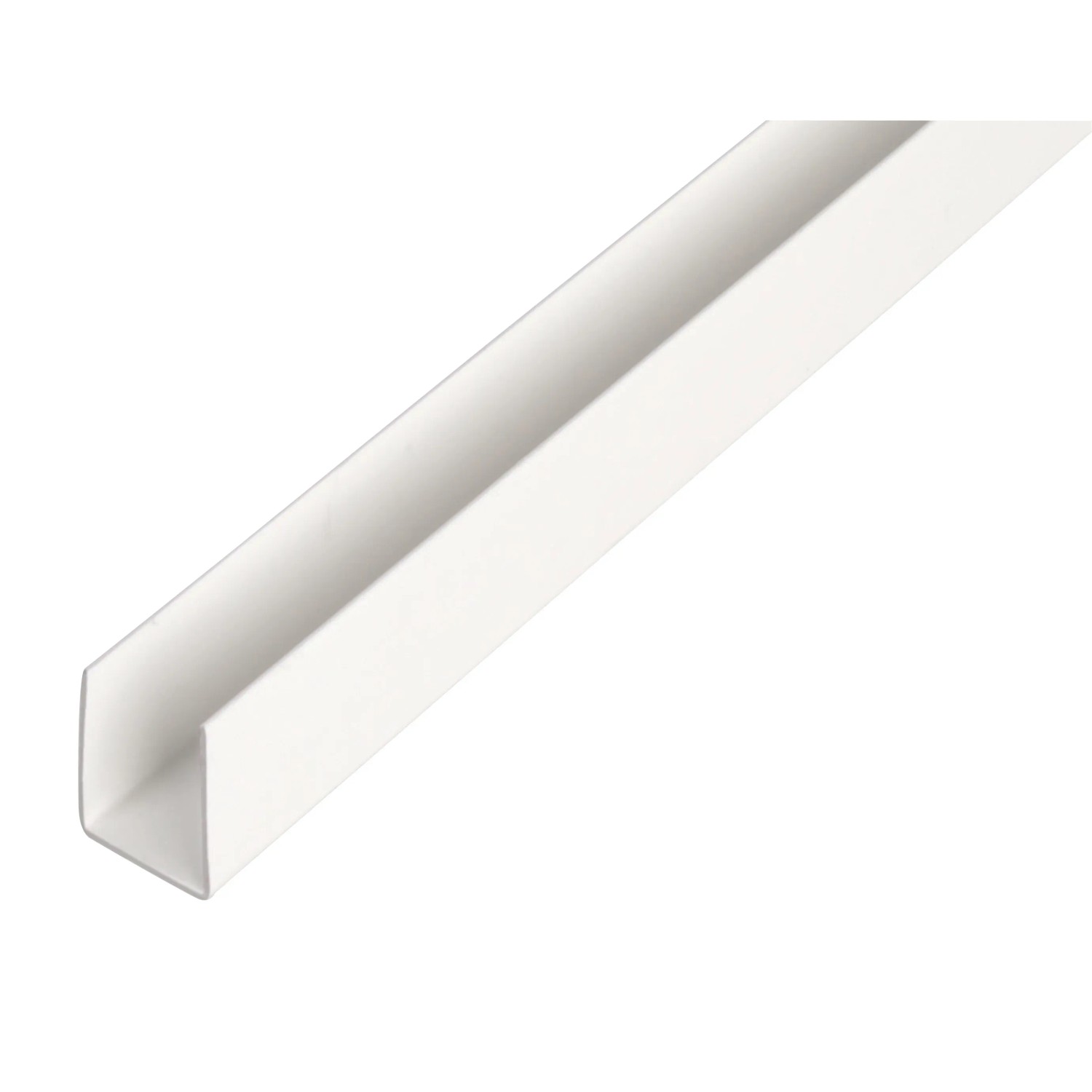 GAH Alberts U-profil, plast, biela, 20 x 21 x 2600 mm, hr. 1 mm GAH Alberts U-profil, plast, biela, 20 x 21 x 2600 mm, hr. 1 mm
