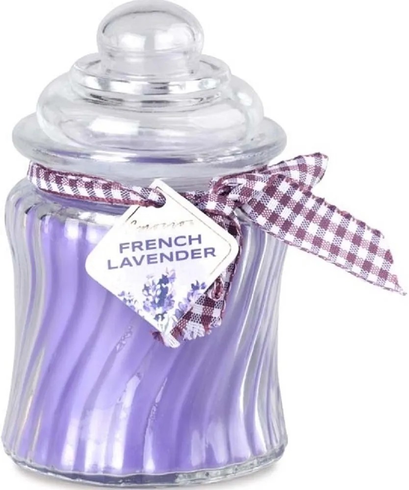 Emocio Vonná sviečka v skle s viečkom French Lavender 485 g Emocio Vonná sviečka v skle s viečkom French Lavender 485 g