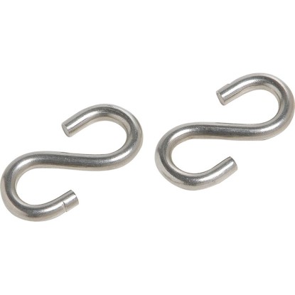 LUX S-hák nerezový 5,8 x 55 mm, 2 ks LUX S-hák nerezový 5,8 x 55 mm, 2 ks