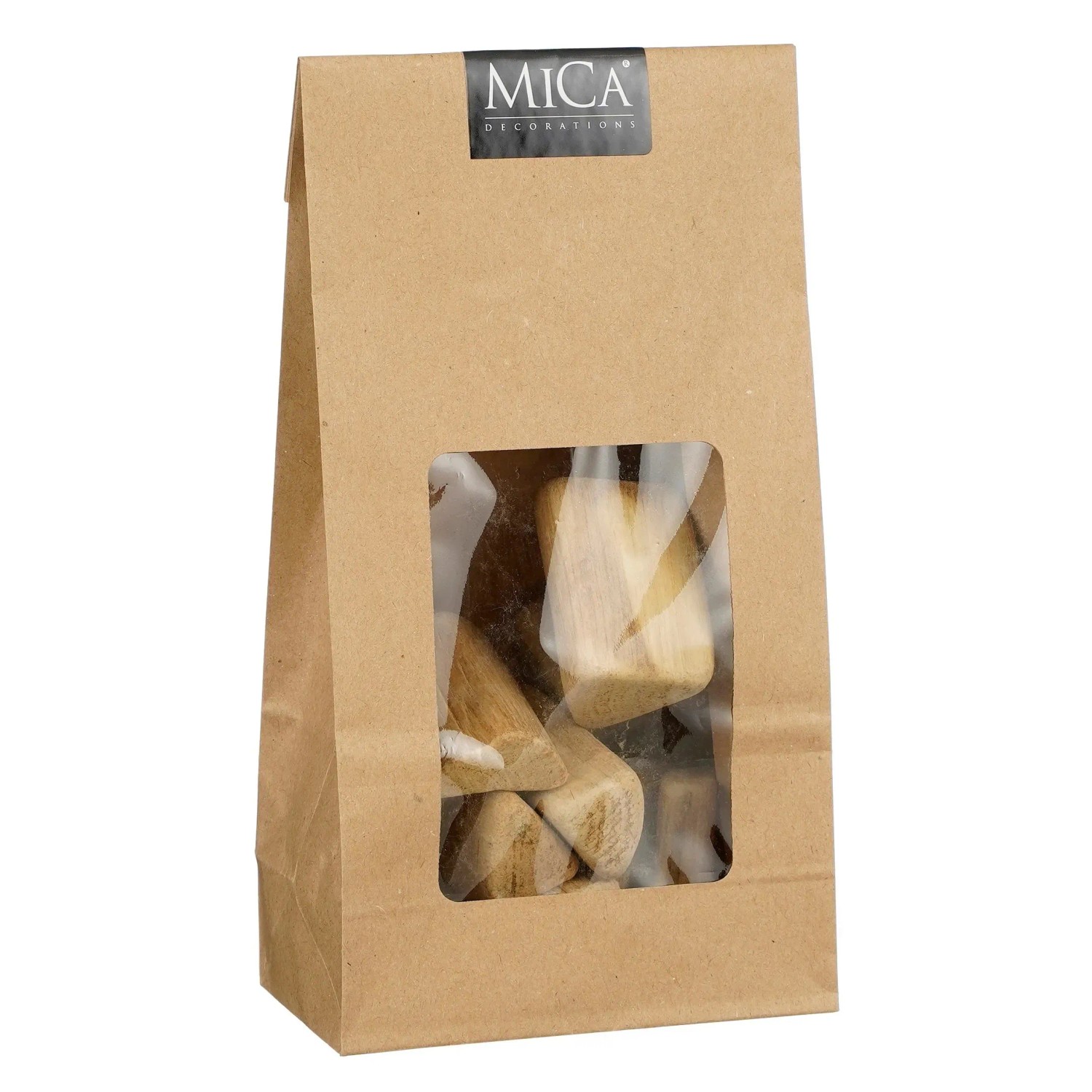 MICA Decorations Naplavené drevo v sáčku svetlo hnedé 20-40 mm MICA Decorations Naplavené drevo v sáčku svetlo hnedé 20-40 mm