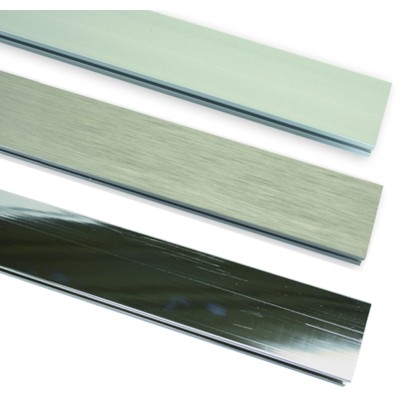 Gardinia Priebežná koľajnička Luxor brúsená oceľ 200 cm Gardinia Priebežná koľajnička Luxor brúsená oceľ 200 cm