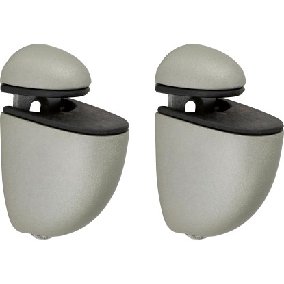 Sada nástenných držiakov políc Select Mini, 4-18 mm, 10kg, matná strieborná, 2ks Sada nástenných držiakov políc Select Mini, 4-18 mm, 10kg, matná strieborná, 2ks