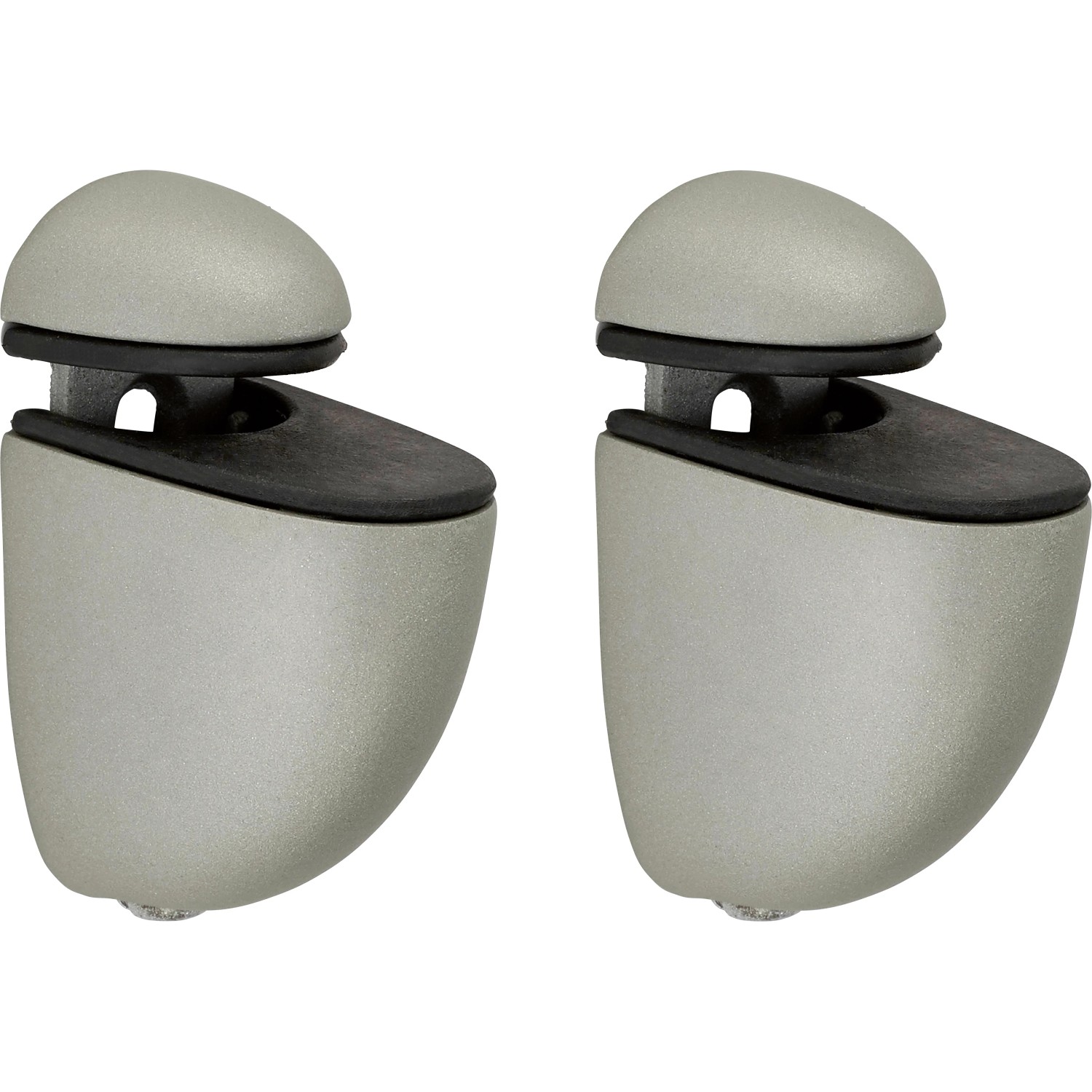 Sada nástenných držiakov políc Select Mini, 4-18 mm, 10kg, matná strieborná, 2ks Sada nástenných držiakov políc Select Mini, 4-18 mm, 10kg, matná strieborná, 2ks