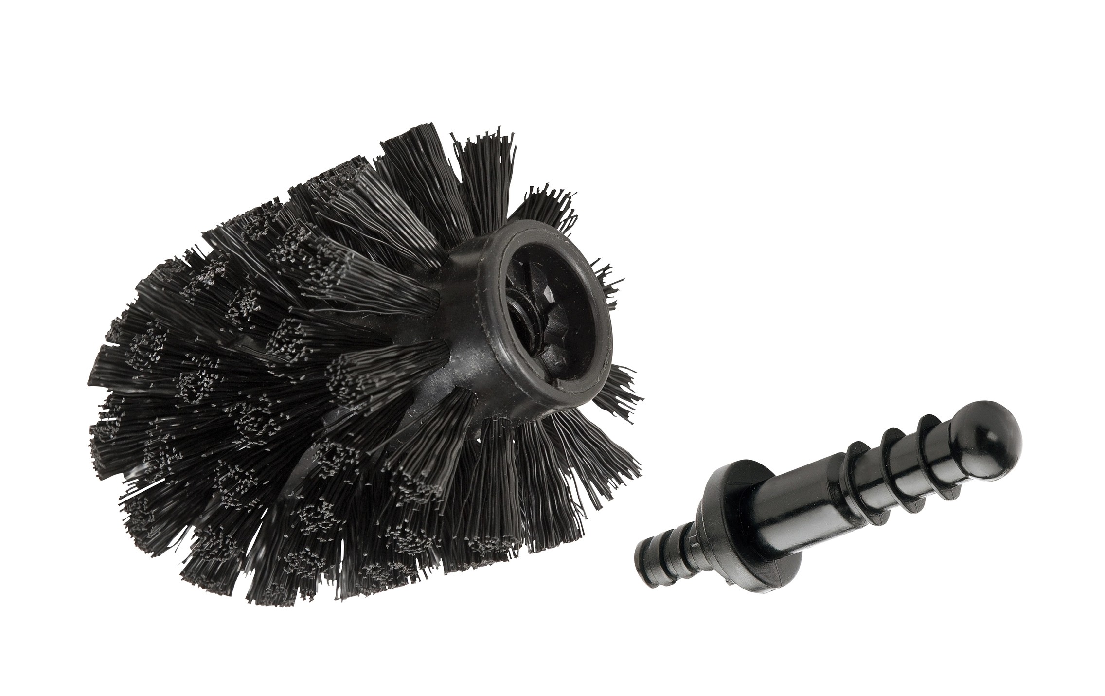 Wenko Náhradná kefa WC súprava čierna pr. 6,5 cm Wenko Náhradná kefa WC súprava čierna pr. 6,5 cm