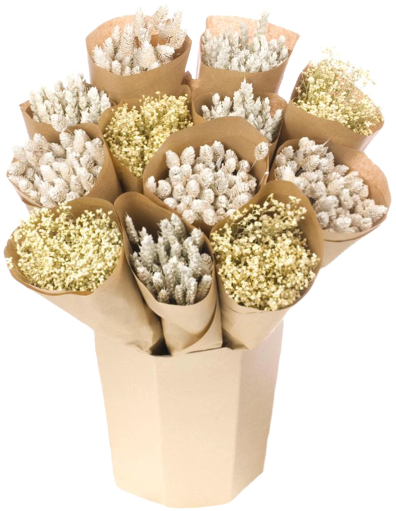 Kytica sušených kvetín pastelová Kytica sušených kvetín pastelová