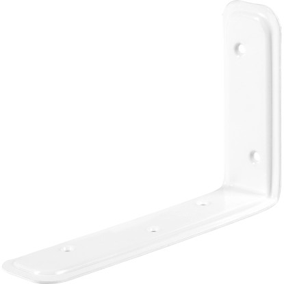 Oporný uholník biely práškovaný nástrek 100 mm x 160 mm x 40 mm Oporný uholník biely práškovaný nástrek 100 mm x 160 mm x 40 mm