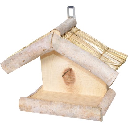 Kŕmidlo pre vtáky s doskovou strechou 9 cm x 19 cm Kŕmidlo pre vtáky s doskovou strechou 9 cm x 19 cm