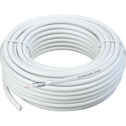 Schwaiger Satelitný koaxiálny kábel 90 dB 30 m Schwaiger Satelitný koaxiálny kábel 90 dB 30 m