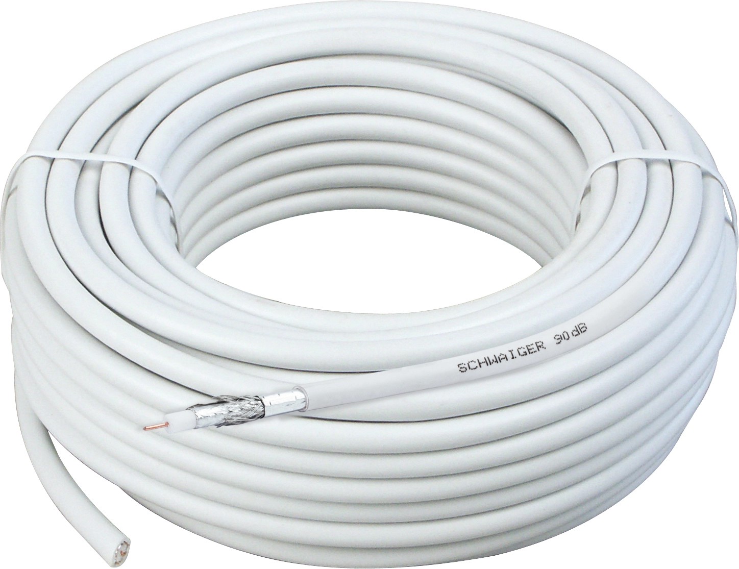 Schwaiger Satelitný koaxiálny kábel 90 dB 30 m Schwaiger Satelitný koaxiálny kábel 90 dB 30 m