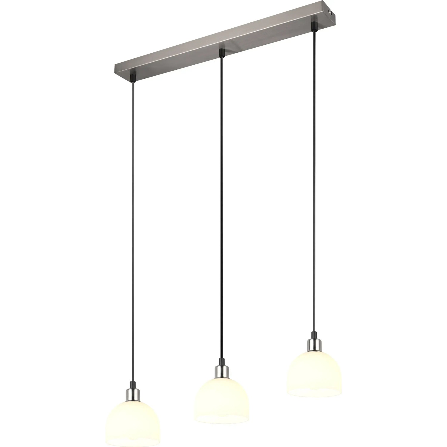 Reality Závesné svietidlo Molly, matný nikel, 60 x 150 x 12 cm Reality Závesné svietidlo Molly, matný nikel, 60 x 150 x 12 cm