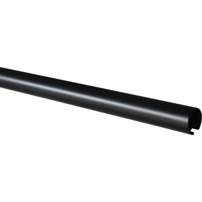 GARDINIA Záclonová tyč Chicago s vnútornou drážkou čierna matná pr. 20mm x 160cm GARDINIA Záclonová tyč Chicago s vnútornou drážkou čierna matná pr. 20mm x 160cm