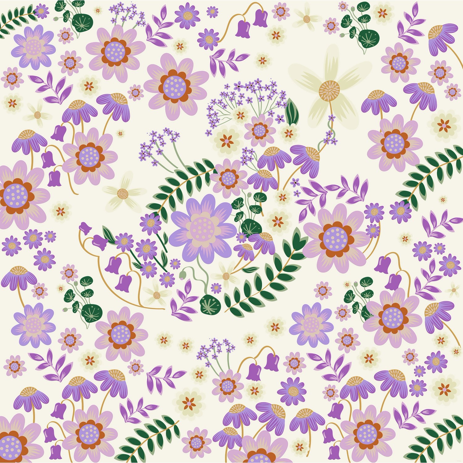 Komar Vliesová fototapeta Disney Minnie Mouse Gardening Club Beige 250 x 250 cm Komar Vliesová fototapeta Disney Minnie Mouse Gardening Club Beige 250 x 250 cm