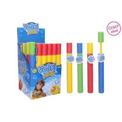 Wiky Vodná pištoľ Eva tenká, rôzne farby, 1 ks, 37 cm Wiky Vodná pištoľ Eva tenká, rôzne farby, 1 ks, 37 cm