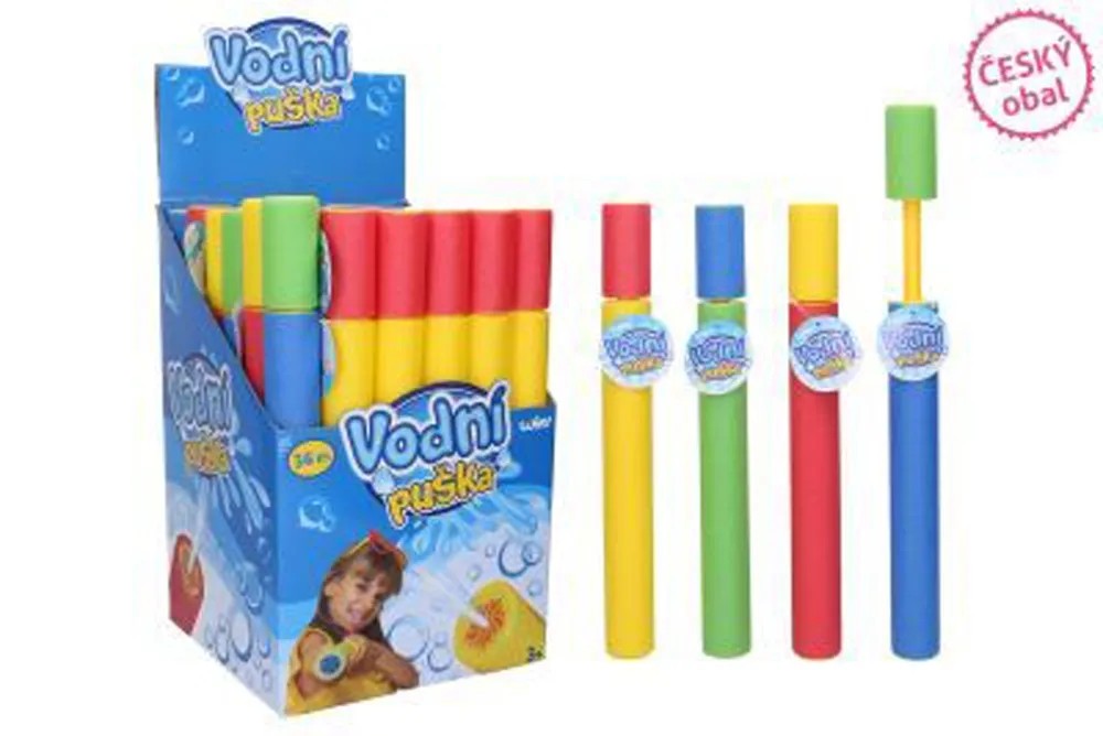 Wiky Vodná pištoľ Eva tenká, rôzne farby, 1 ks, 37 cm Wiky Vodná pištoľ Eva tenká, rôzne farby, 1 ks, 37 cm