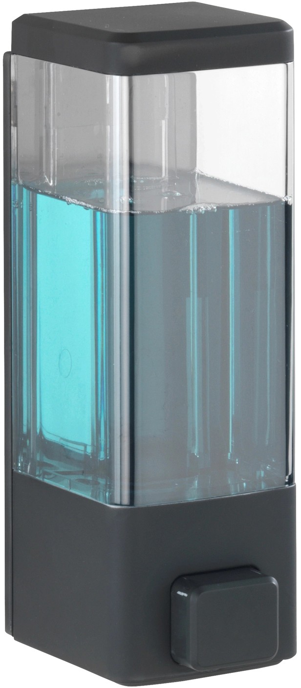 Wenko Zásobník mydla/dezinfekcia Istres, čierna, 320 ml Wenko Zásobník mydla/dezinfekcia Istres, čierna, 320 ml