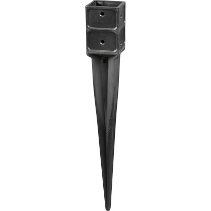 Zemná kotevná pätka plast 91 mm x 91 mm x 760 mm Zemná kotevná pätka plast 91 mm x 91 mm x 760 mm