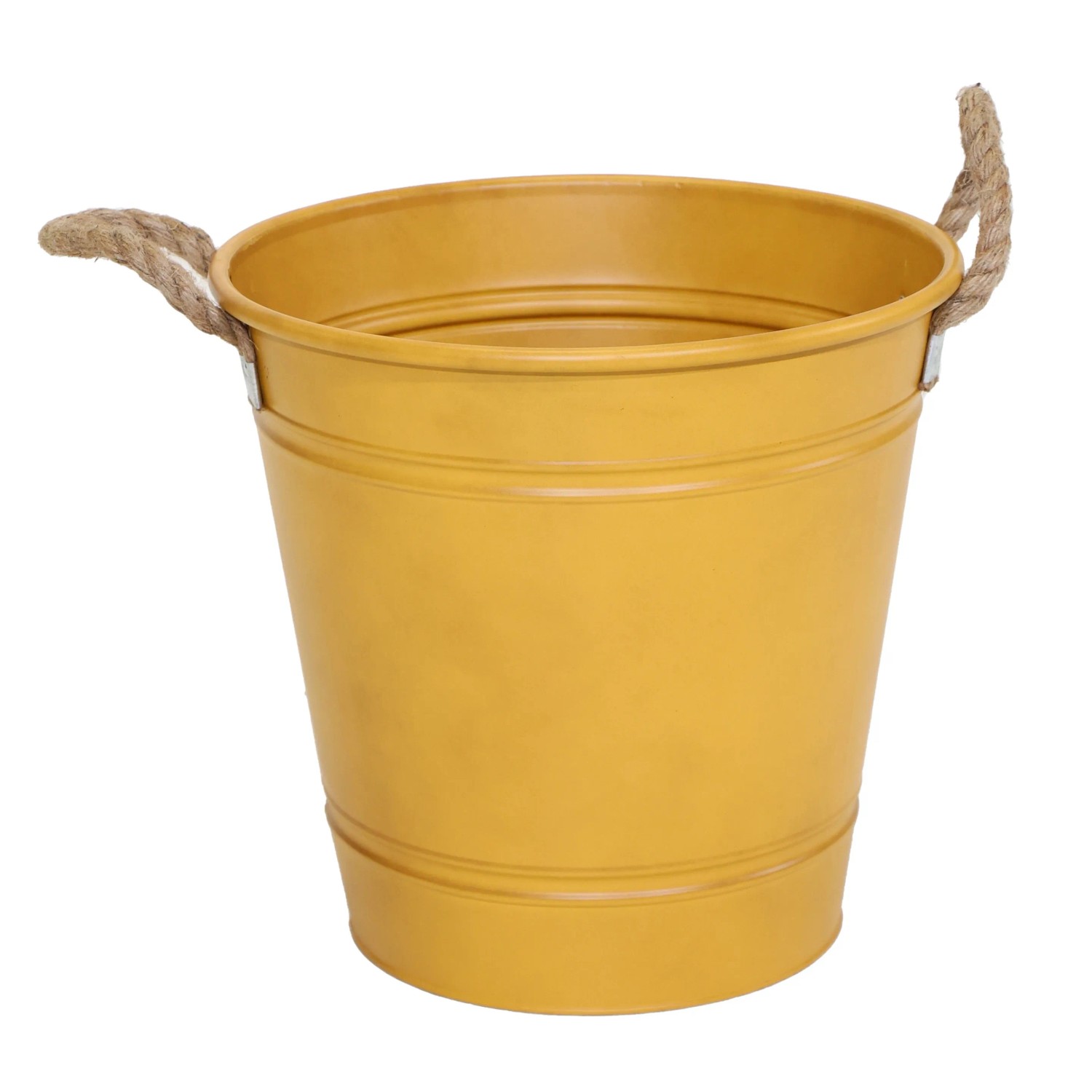 Mega Collections Kvetináč Beat Bucket zinkový žltý 44 x 46 x 46 cm Mega Collections Kvetináč Beat Bucket zinkový žltý 44 x 46 x 46 cm