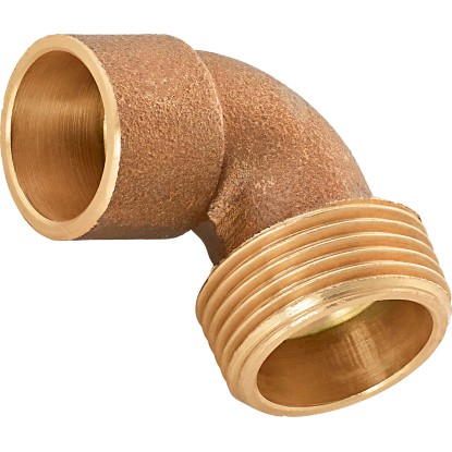 Spájkovacie koleno 90° 4092G červený bronz, pr. 22 mm x 26,4 mm (R 3/4), 1 ks Spájkovacie koleno 90° 4092G červený bronz, pr. 22 mm x 26,4 mm (R 3/4), 1 ks