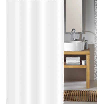 Kleine Wolke Sprchový záves Phönix biely 180 cm x 200 cm Kleine Wolke Sprchový záves Phönix biely 180 cm x 200 cm