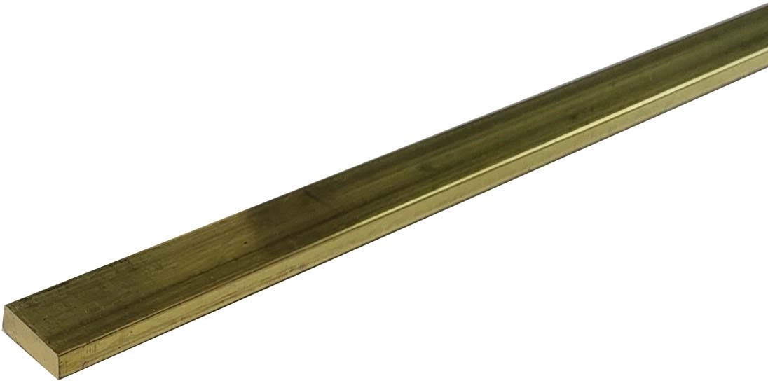 Arcansas Plochý profil z prírodnej mosadze 15 x 2 x 1000 mm Arcansas Plochý profil z prírodnej mosadze 15 x 2 x 1000 mm