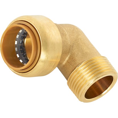 LUX-TOOLS Závitové mosadzné koleno 90°, 22 x 26,4 mm (R 3/4) LUX-TOOLS Závitové mosadzné koleno 90°, 22 x 26,4 mm (R 3/4)