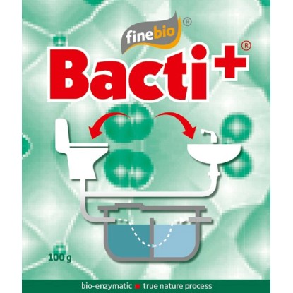 Finebio BACTI+ Prášok do septikov, žúmp a čističiek 100 g Finebio BACTI+ Prášok do septikov, žúmp a čističiek 100 g