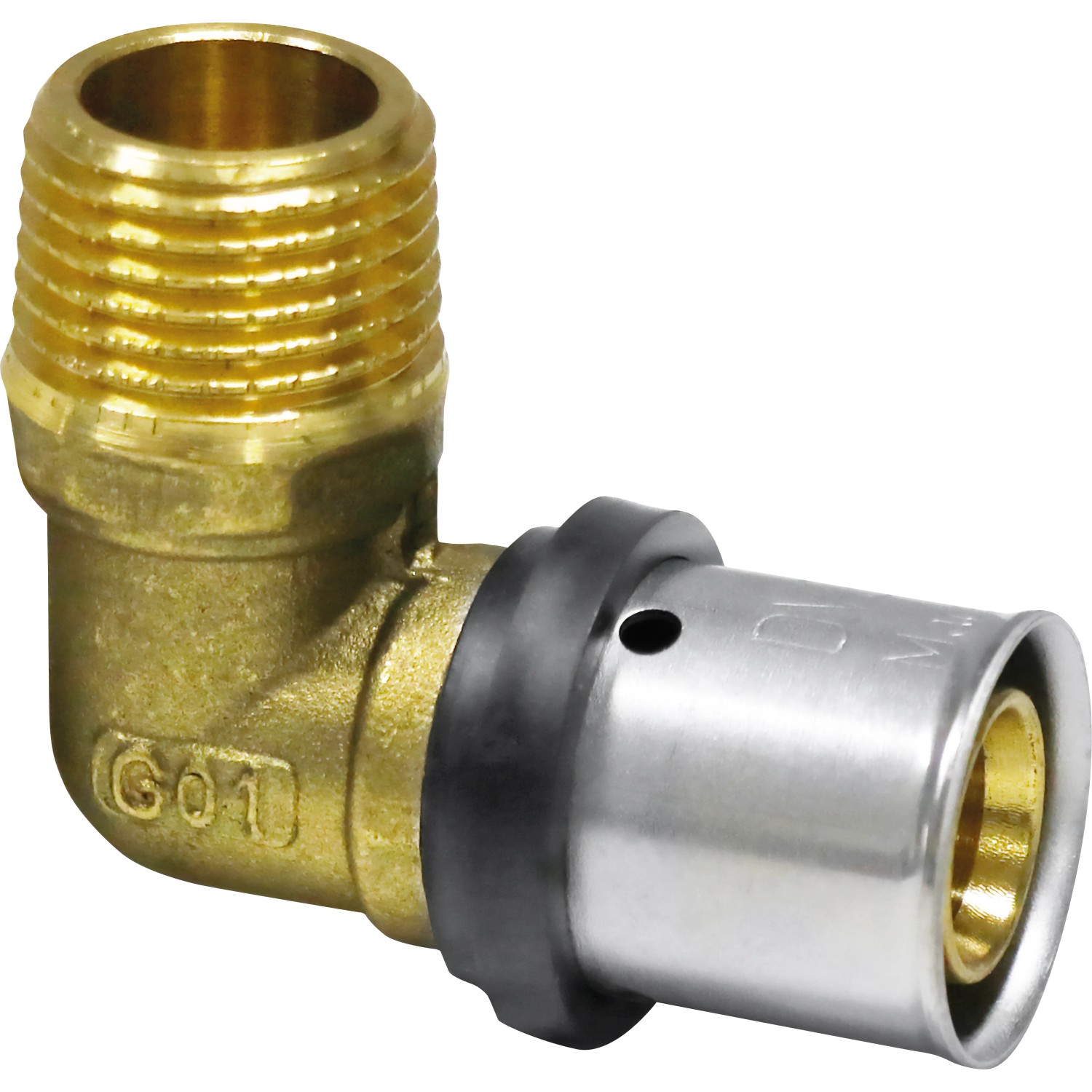 PIPETEC Lisovacie koleno PFWA2005 medené, 20x2 - R 3/4 PIPETEC Lisovacie koleno PFWA2005 medené, 20x2 - R 3/4