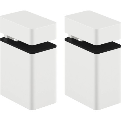 Súprava nástenných držiakov políc Modern Slim, max. 20cm, 10kg, matná biela, 2ks Súprava nástenných držiakov políc Modern Slim, max. 20cm, 10kg, matná biela, 2ks