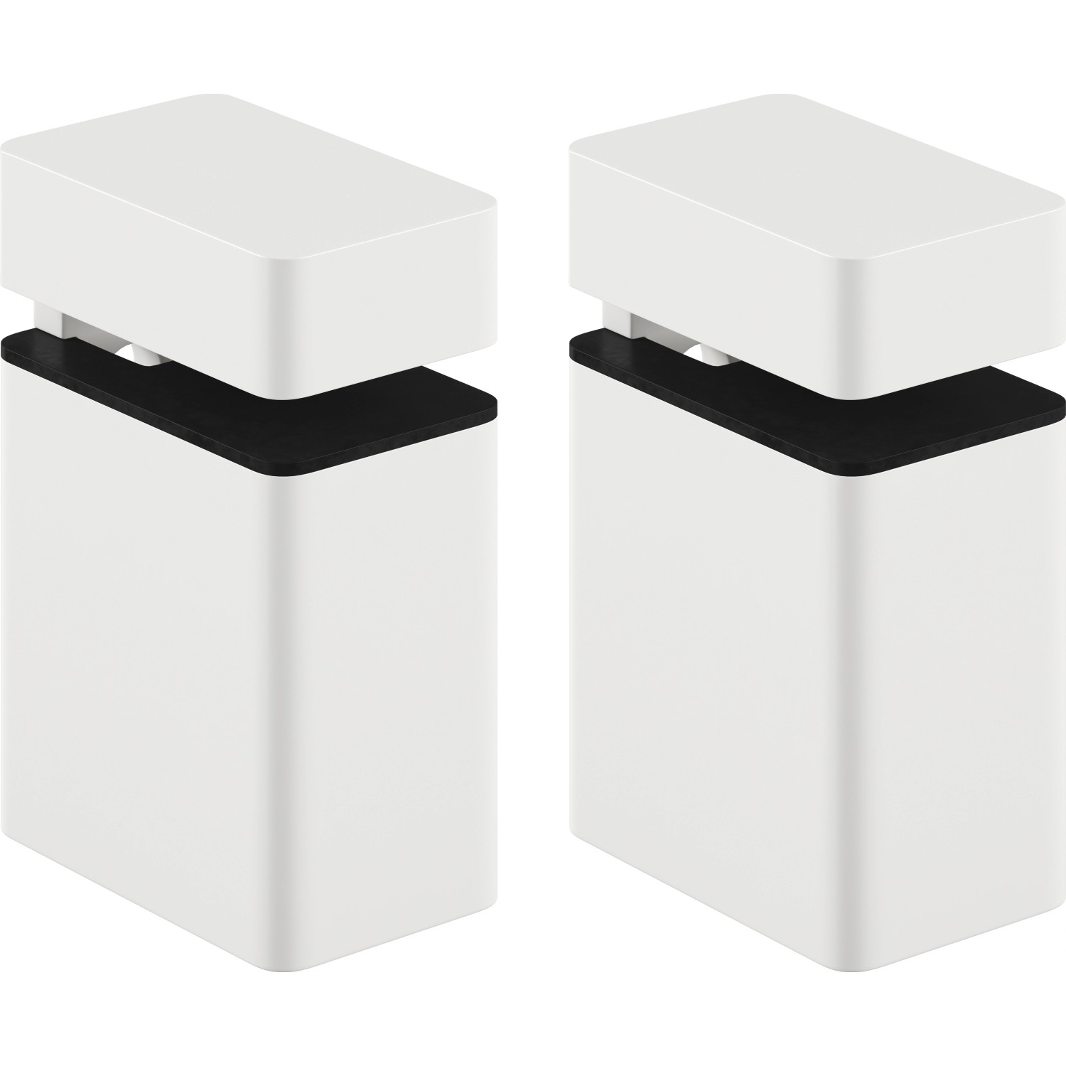 Súprava nástenných držiakov políc Modern Slim, max. 20cm, 10kg, matná biela, 2ks Súprava nástenných držiakov políc Modern Slim, max. 20cm, 10kg, matná biela, 2ks