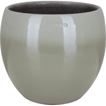 A.H.G. Keramický kvetináč Luxa, glazúrovaná šalviová, pr. 24 x 23 cm A.H.G. Keramický kvetináč Luxa, glazúrovaná šalviová, pr. 24 x 23 cm