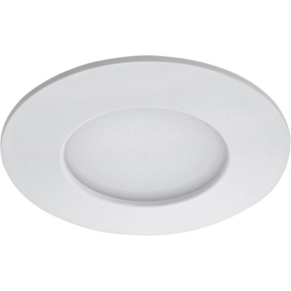 Briloner Vstavané LED svietidlo biele V: 3 cm priemer: 8,5 cm Briloner Vstavané LED svietidlo biele V: 3 cm priemer: 8,5 cm