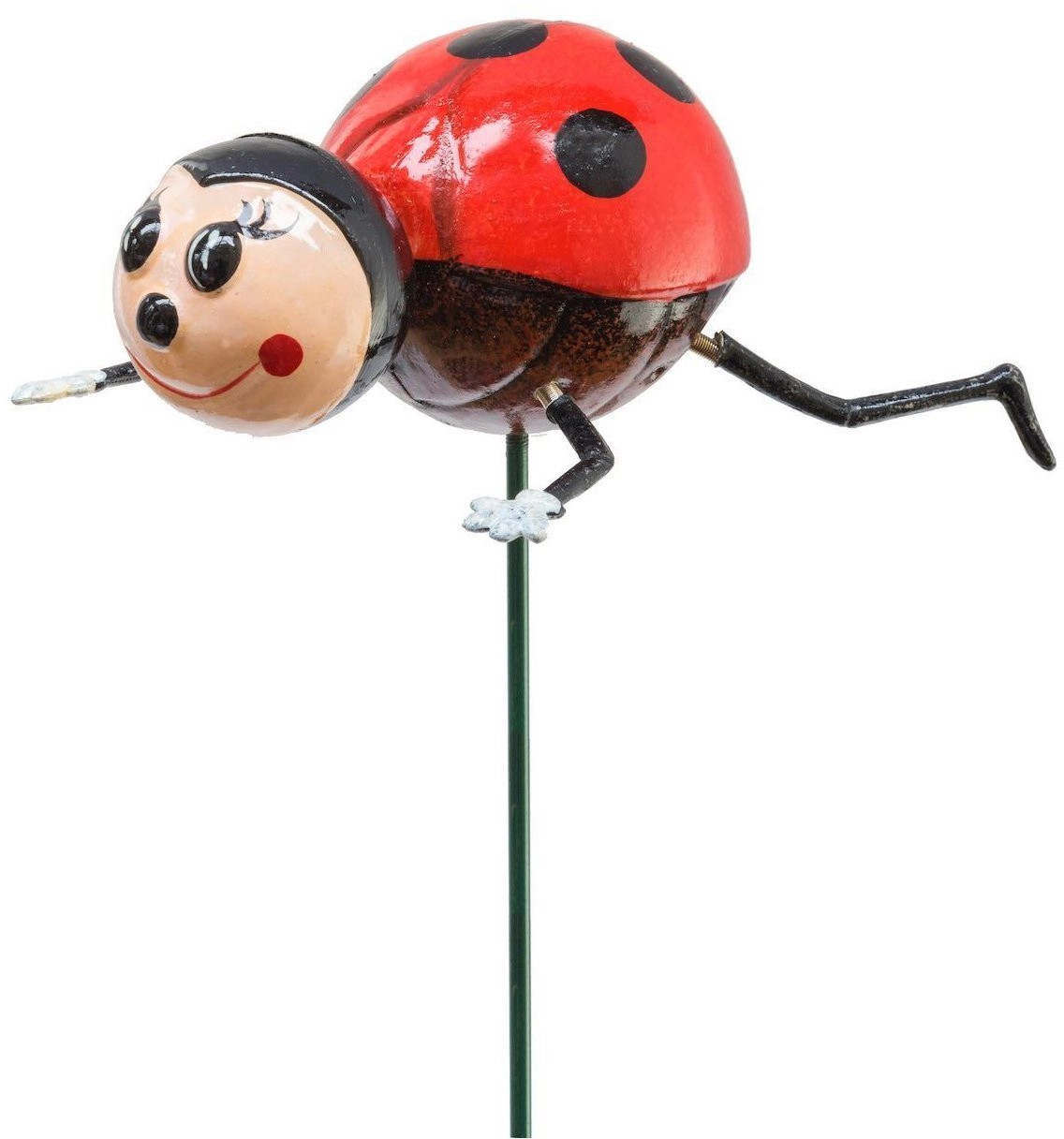 Dekoratívny záhradný zápich Fun Spinner lienka, 45 cm, 1 ks Dekoratívny záhradný zápich Fun Spinner lienka, 45 cm, 1 ks