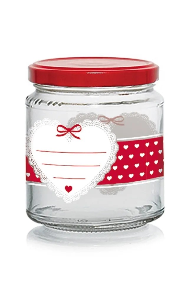 Zavárací pohár s viečkom Home Made For You 300 ml Zavárací pohár s viečkom Home Made For You 300 ml