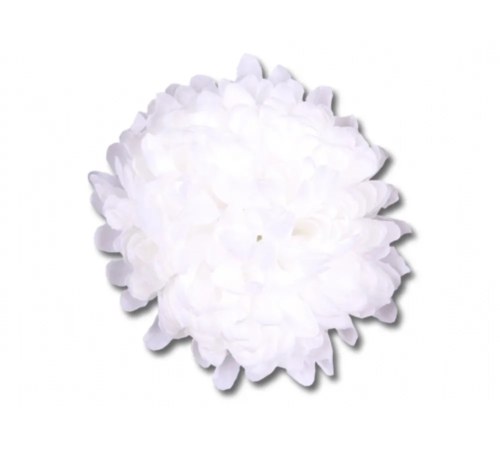 Umelá kvetina chryzantémy, biela, pr. 13 cm Umelá kvetina chryzantémy, biela, pr. 13 cm