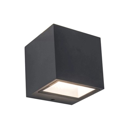 LUTEC LED nást. svietidlo GEMINI tm. sivé 9W 850lm 4000K IP54 86x88x85mm LUTEC LED nást. svietidlo GEMINI tm. sivé 9W 850lm 4000K IP54 86x88x85mm
