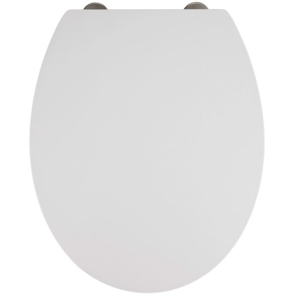 Wenko WC sedátko Mora, duroplast, EasyClose, kovové závesy, biela Wenko WC sedátko Mora, duroplast, EasyClose, kovové závesy, biela