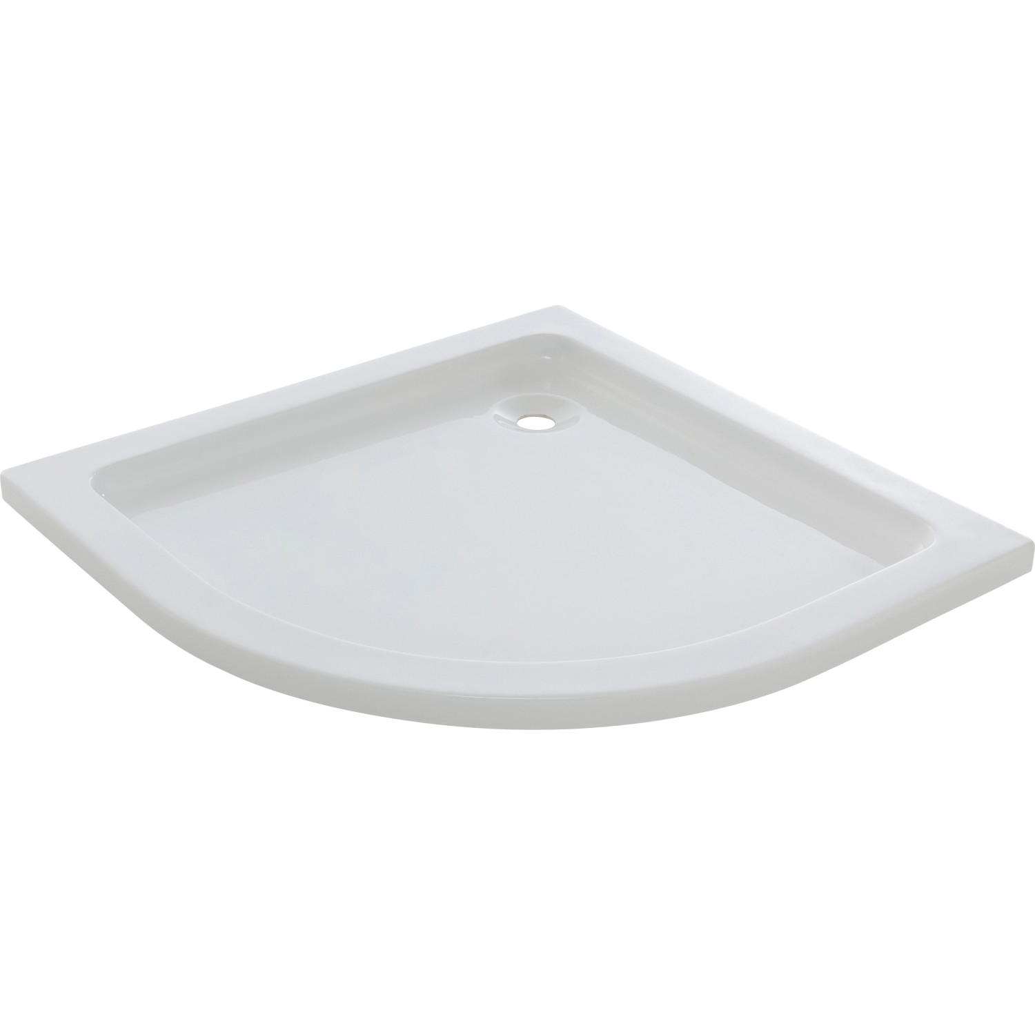 OBI Sprchová vanička Arda zaoblená 3,5 cm x 80 cm x 80 cm biela OBI Sprchová vanička Arda zaoblená 3,5 cm x 80 cm x 80 cm biela