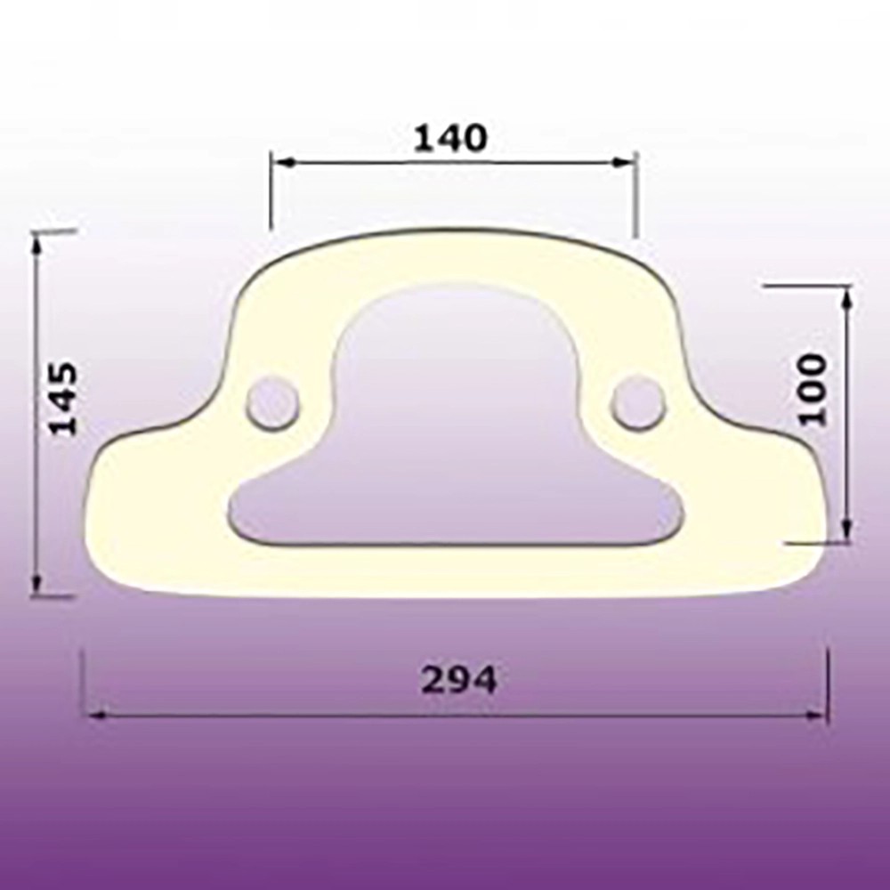Tesnenie WC kombi medzi nádrž a misu typ B G4/98 Tesnenie WC kombi medzi nádrž a misu typ B G4/98