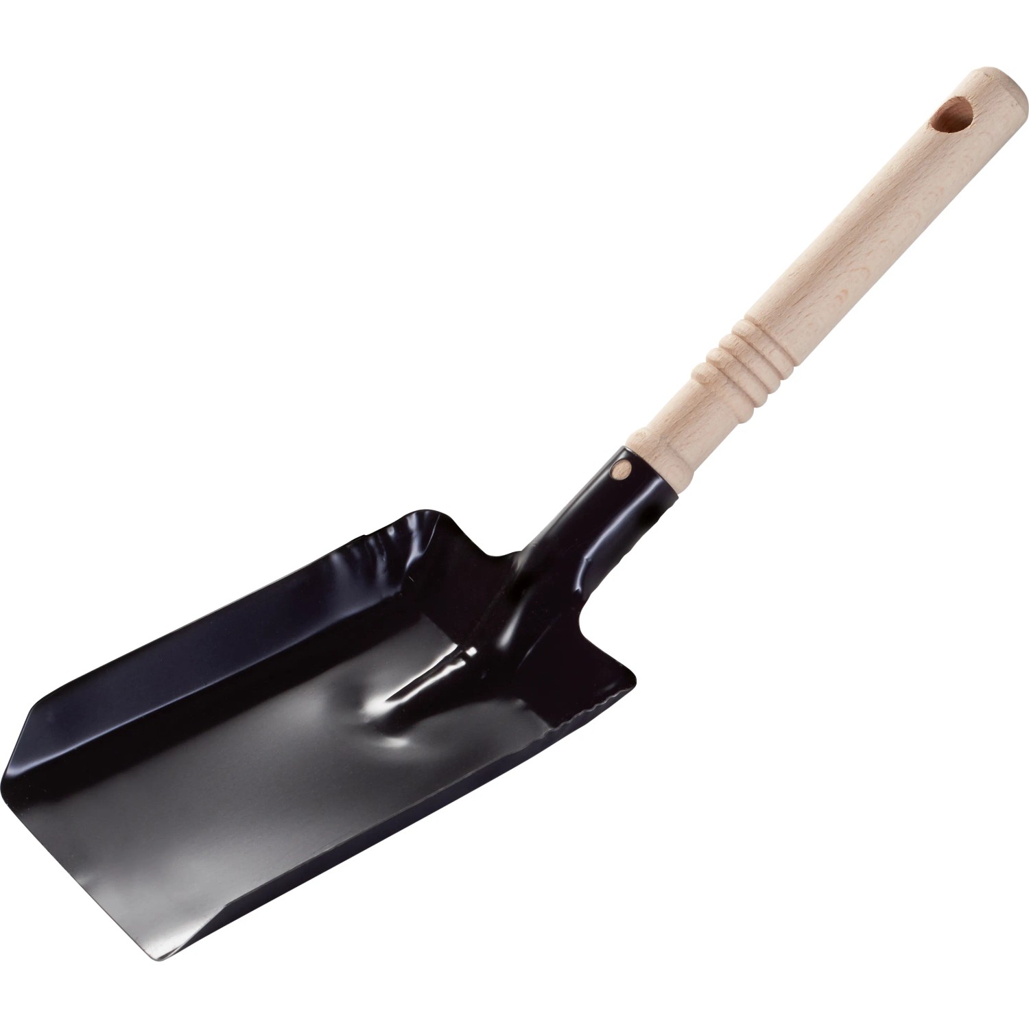 Kovová lopatka na smeti s drevenou rukoväťou, 37,5 x 10,5 cm Kovová lopatka na smeti s drevenou rukoväťou, 37,5 x 10,5 cm