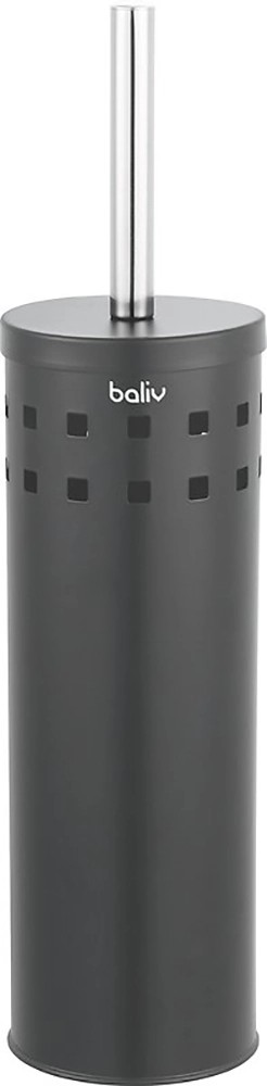 baliv WC kefa kov, čierna baliv WC kefa kov, čierna