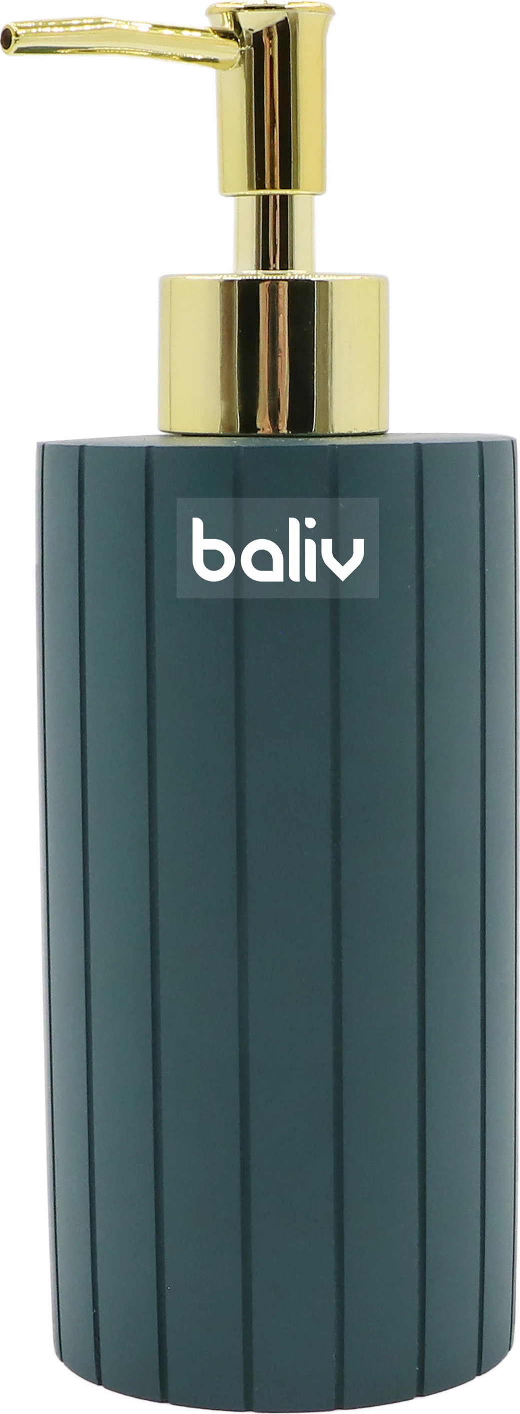 baliv Dávkovač mydla, petrolejová farba, polyresin baliv Dávkovač mydla, petrolejová farba, polyresin