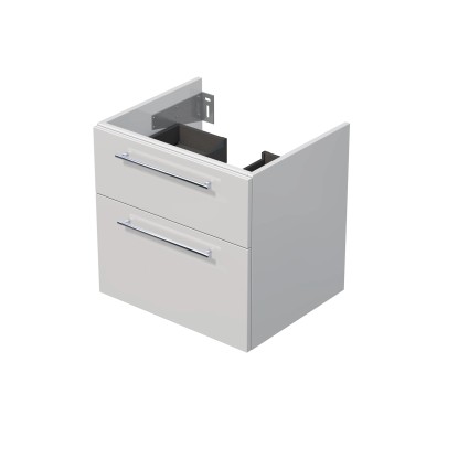 INTEDOOR Kúpeľ.skriňa pod dosku BEE, úchyt chróm, 2 zás., š. 60 cm, biela lesk INTEDOOR Kúpeľ.skriňa pod dosku BEE, úchyt chróm, 2 zás., š. 60 cm, biela lesk