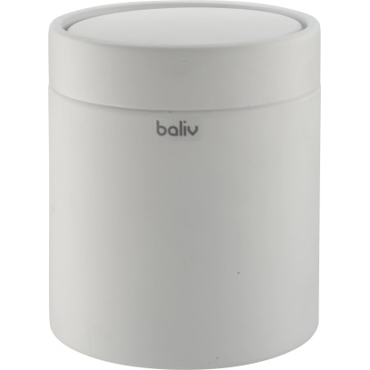 baliv Kozmetický odpadkový kôš Industrial 1,25 l kov biely baliv Kozmetický odpadkový kôš Industrial 1,25 l kov biely