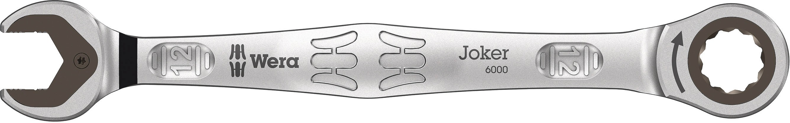Wera Račňový očkoplochý kľúč 6000 Joker, metrický, 12 mm Wera Račňový očkoplochý kľúč 6000 Joker, metrický, 12 mm