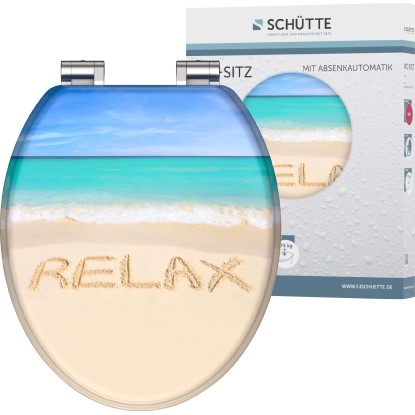 Eisl WC doska Relax drevené jadro s automatickým sklápaním Eisl WC doska Relax drevené jadro s automatickým sklápaním