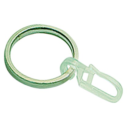 Gardinia krúžok vzhľad ušľachtilá oceľ pre štýlovú súpravu Vancouver, 6 ks Gardinia krúžok vzhľad ušľachtilá oceľ pre štýlovú súpravu Vancouver, 6 ks