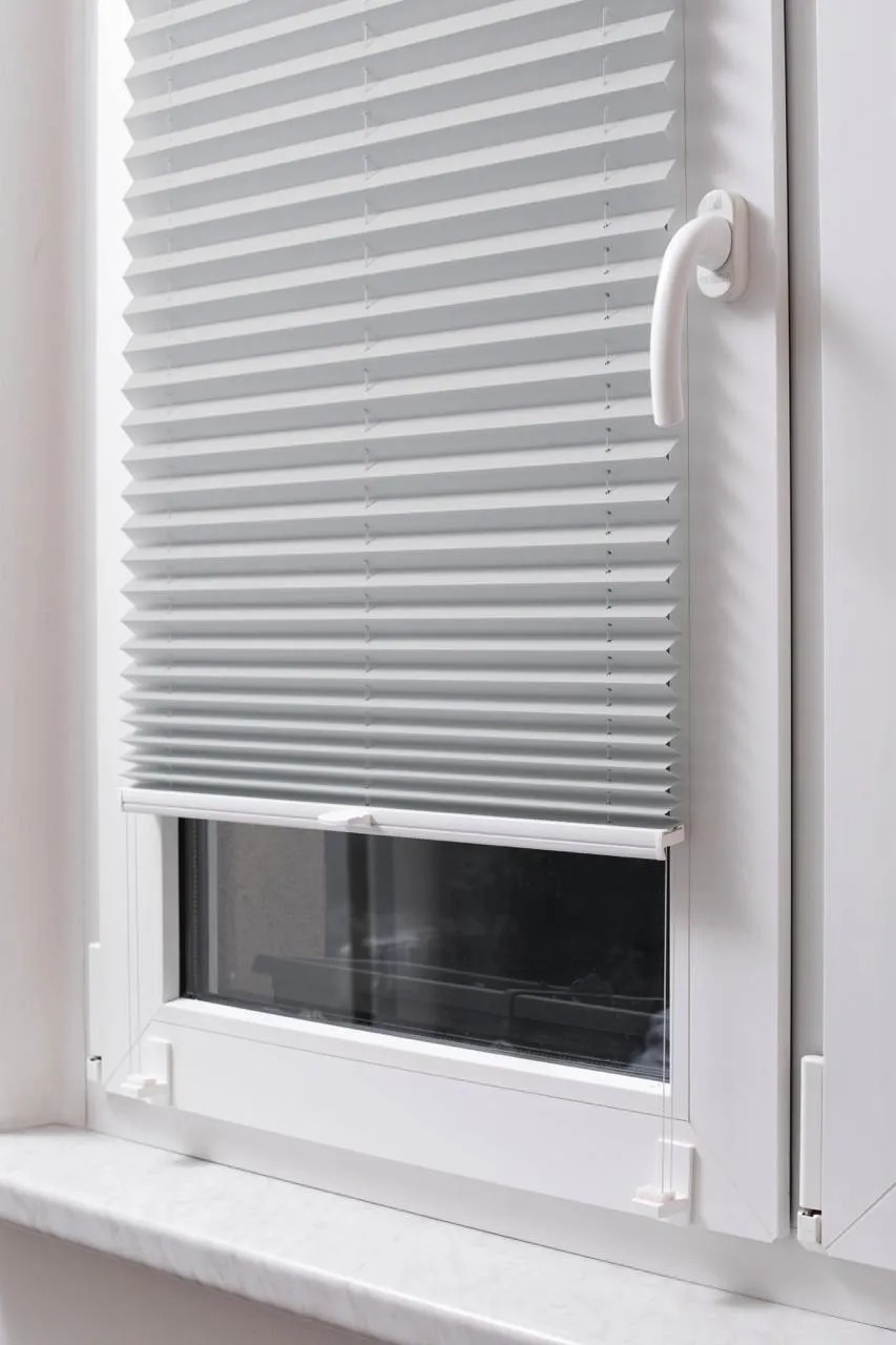 STUZA Plisé roleta EasyFix, sivá, 80 x 200 cm STUZA Plisé roleta EasyFix, sivá, 80 x 200 cm