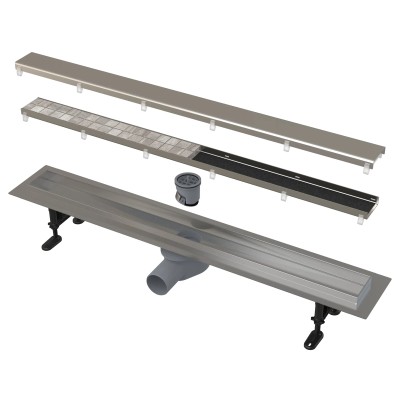 Alcadrain Podlahový žľab DOUBLE FIT & GO 950 mm Alcadrain Podlahový žľab DOUBLE FIT & GO 950 mm